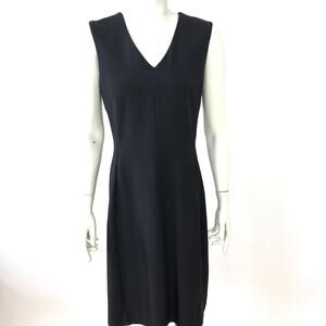 M.M. Lafleur 8 A-Line Women's Knee Length Dress Black PLS READ